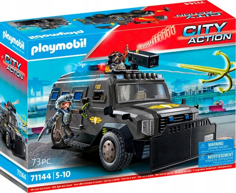 PLAYMOBIL 71144 TERÉNNE VOZIDLO ZÁSAHOVEJ JEDNOTKY